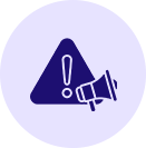 Crisis communication icon